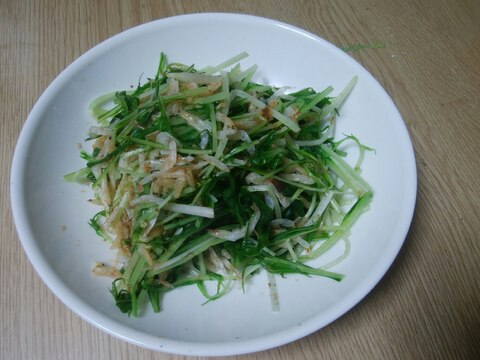 水菜の簡単サラダ